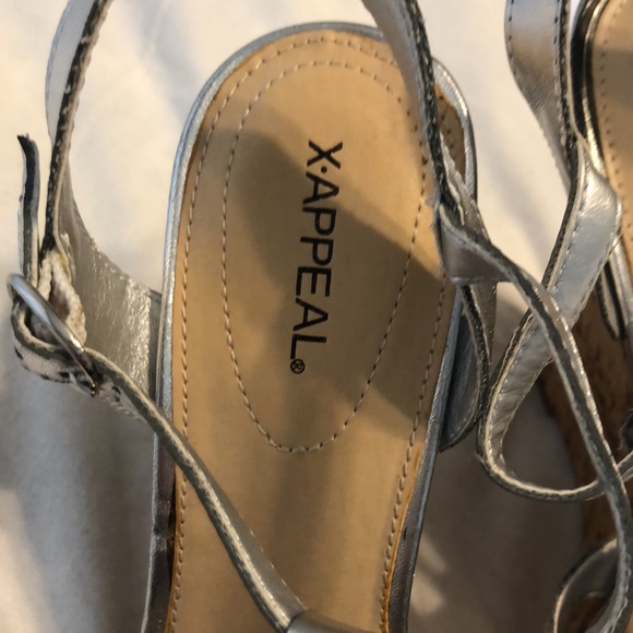 Silver wedges X appeal size 8 - Picture 7 of 8